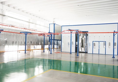 美國諾信全自動靜（jìng）電噴塗生產線