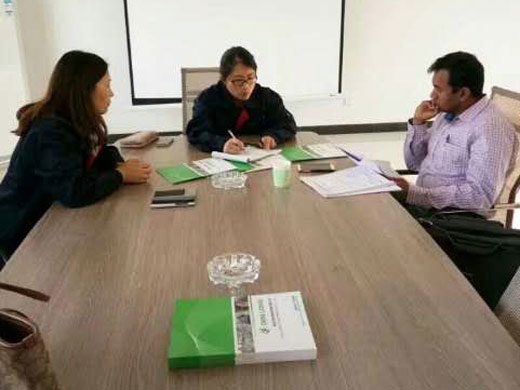 客（kè）戶考察